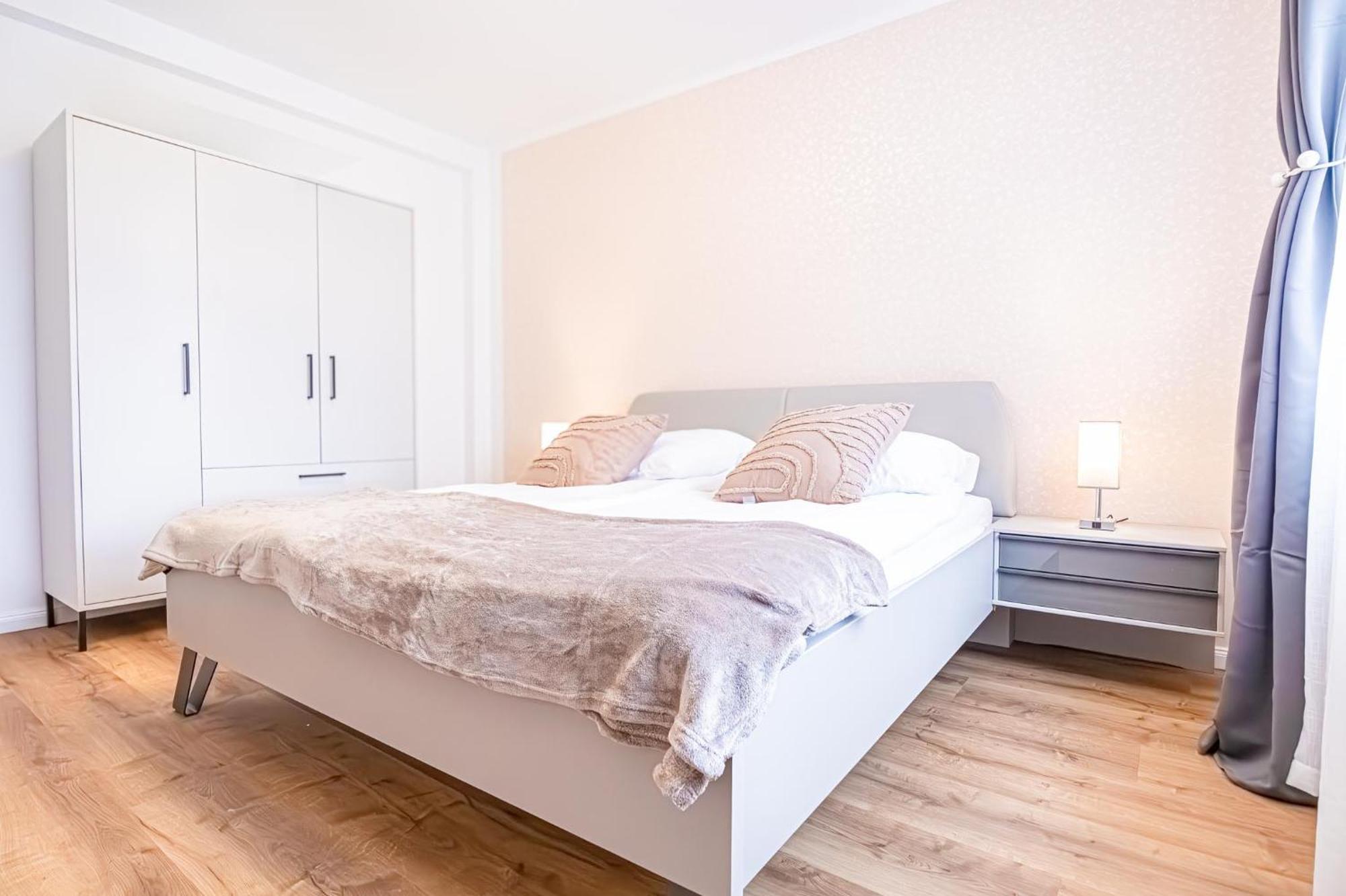 Charming 1Br And 1Lr Apt Modern Design Donaustadt Wien Eksteriør billede