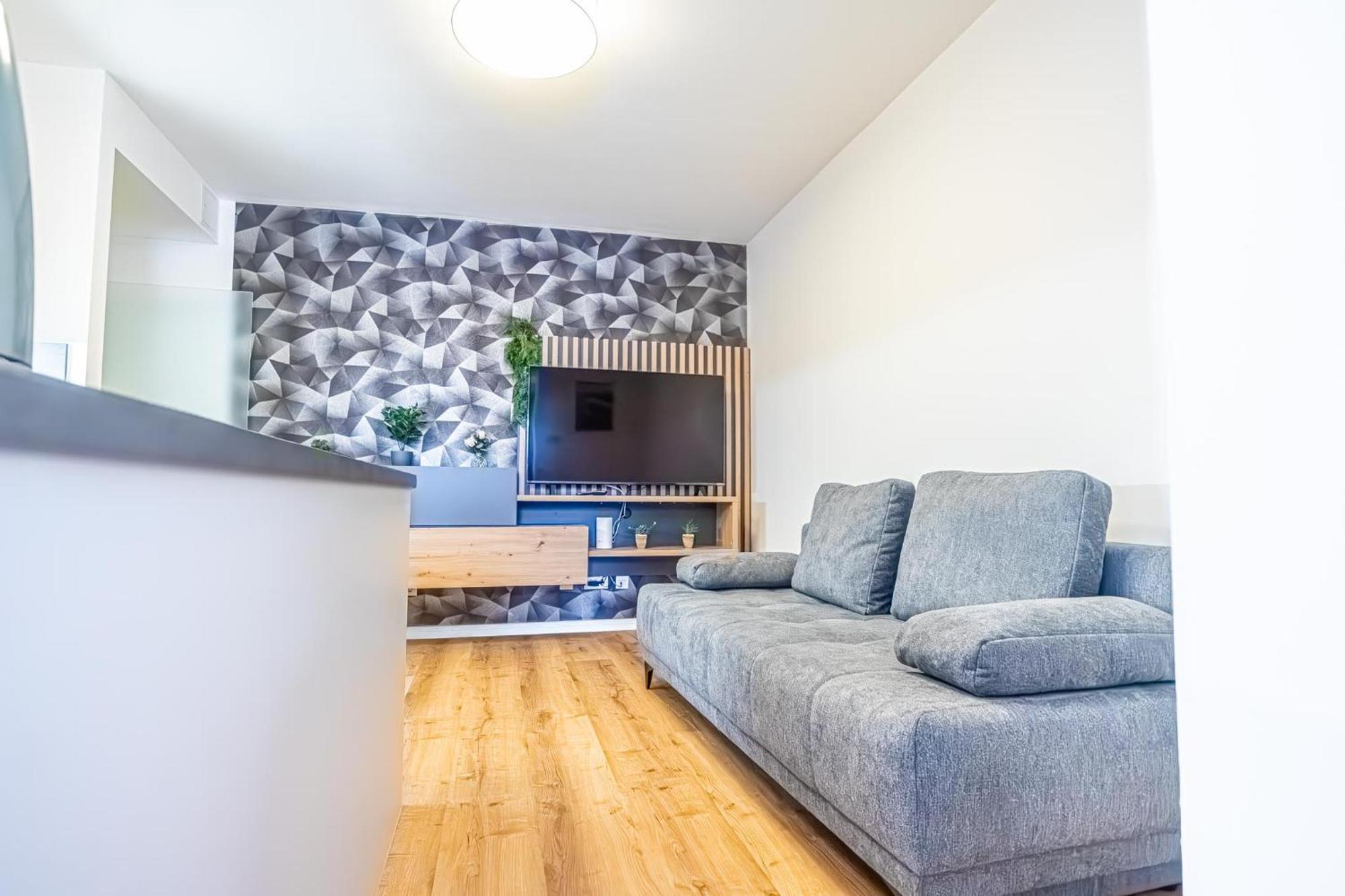 Charming 1Br And 1Lr Apt Modern Design Donaustadt Wien Eksteriør billede